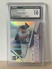Aaron Judge - 2019 Panini Donruss Optic - Illusions #OI-10 Holo (GEM MINT 10)