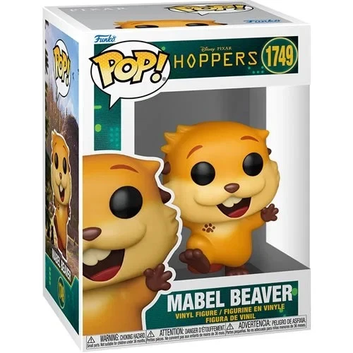 Funko POP! Hoppers Mabel Beaver Disney Pixar Figure 1749 + Protector