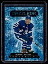 2023-24 Upper Deck Series 2  Dazzlers Blue Nicholas Abruzzese #DZ-72