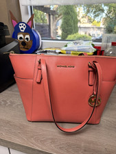Michael Kors Damen Tragetasche Leder Koralle ...