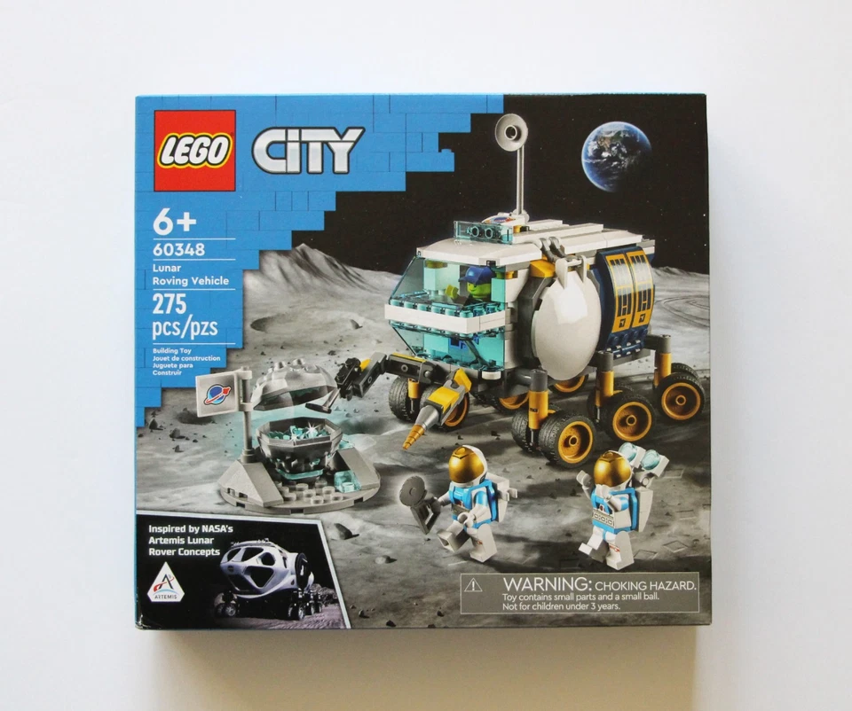 NEW Lego City Lunar Lot 60348 Vehicle 60349 Space Station 60350 Research Base - Image 2 of 4