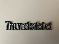 1983-1988 Ford Thunderbird Emblem Badge Name Plate Original