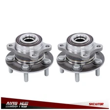 2pc Front Rear Wheel Hub Bearing For Ford 13-2020 Fusion 13-2016 For Lincoln MKZ