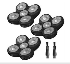 3Pcs 5 Head Shaver Replacement Blades for Freebird Head Shaver, Universal 5 B...