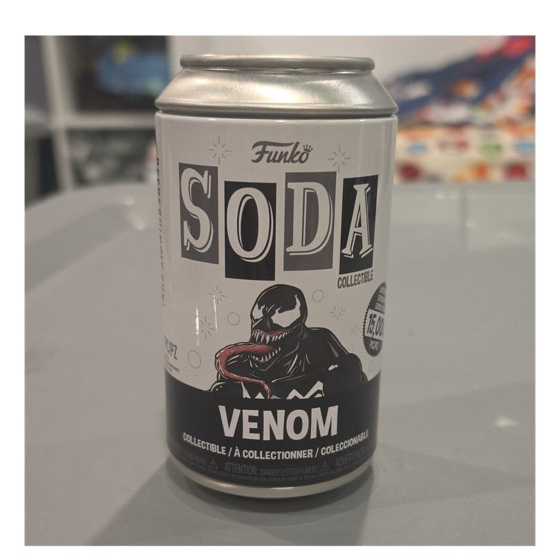 Funko Soda Marvel Venom Vinyl Figure Limited Edition 1/12500 FAC-053571-21364