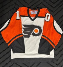 Vintage NHL Philadelphia Flyers John LeClair CCM Center Ice Hockey Jersey Small