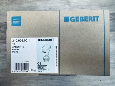 Geberit Belüftungsventil GRB90 Ø75/90/110 Silent-PP/Silent-Pro