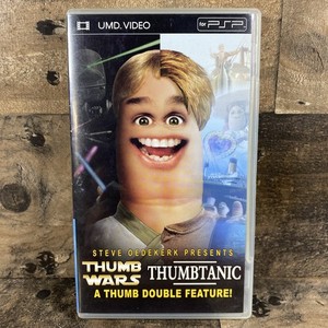 Thumb Wars / Thumbtanic (Sony PlayStation Portable PSP UMD Video) Tested & Works