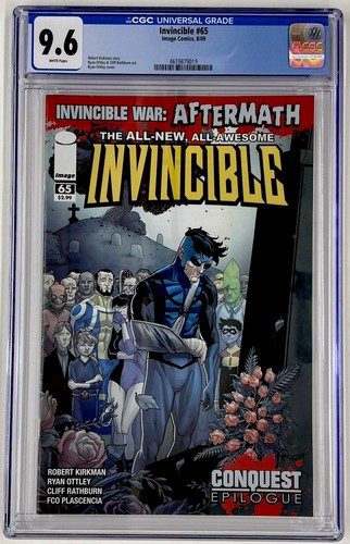 INVINCIBLE #65 – CGC 9.6 - 08/2009 - CONQUEST EPILOGUE