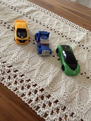 Transformers The Last Knight Legion Class Optimus Prime, Crosshairs + Bumblebee