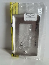 Pass & Seymour SS26 One Gang 302 Stainess Wall Plate NEW