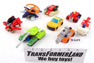 McDonalds Armada set of 8 Optimus Prime Megatron Starscream Transformers