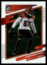 2021 Donruss Optic Germaine Pratt Cincinnati Bengals #136