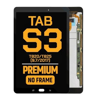 Galaxy Tab S3 9.7 2017 (T820/T825) LCD Display (Black)