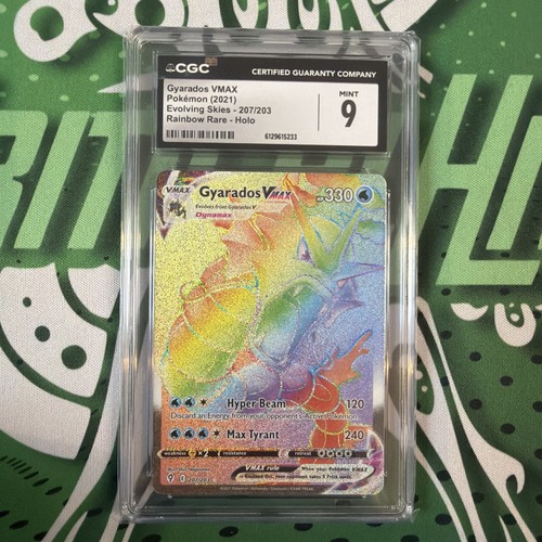 Gyarados VMAX graded CGC 9 for sale on eBay