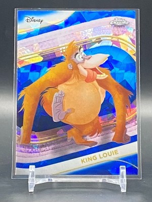 2025 Topps Chrome Disney Sapphire Colonel Hathi Sapphire Refractor Jungle Book