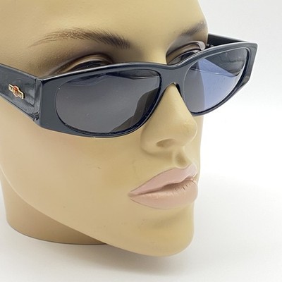 RARE VINTAGE MARTINI BY DIERRE LOZZA SL 3501 SUNGLASSES 90s ITALY OVAL w CASE