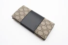 , Portefeuille Gucci Gucci/Bi Fold de rang A 779878 Gg Supreme toile cuir