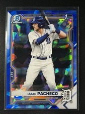 2021 Bowman Chrome Draft Sapphire Edition - Izaac Pacheco #BDC-46 (RC)