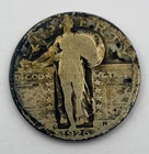 1926-D Standing Liberty Quarter 90% Silver Denver mint USA