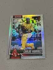 2026 Topps Series 1  #344 Carlos Narvaez  See Description Rainbow Foil Red Soxs