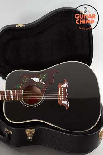 2015 Gibson Custom Shop Dove Acoustic | Ebony Black Finish | LR Baggs Pickup | O