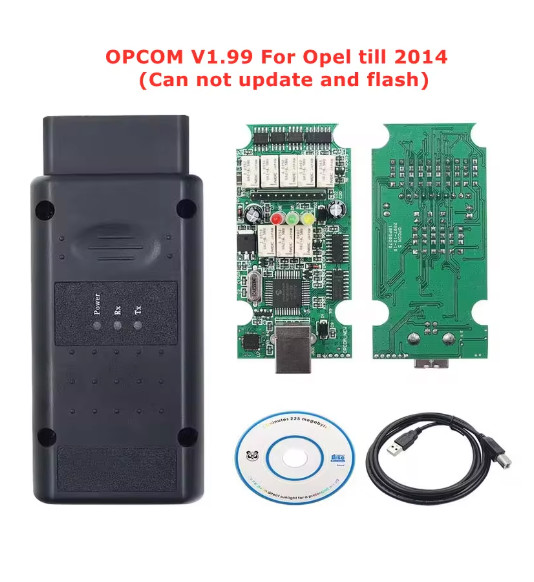 Scanner OBD2 OPCOM V1.99 Outil Diagno 120309 pour Lecture Codes Défauts Moteur Voiture