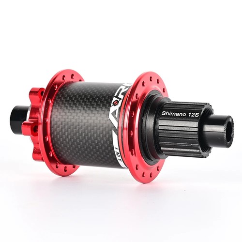 Carbon Fiber MTB Bicycle Rear Hub 4 Bearings 6 Pawls 18-12 Speeds Hub - Picture 22 of 42