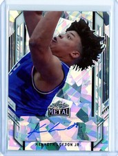 2021-22 Leaf Metal KENNETH LOFTON JR. Silver Ice Prizm AUTO Autograph RC Rookie