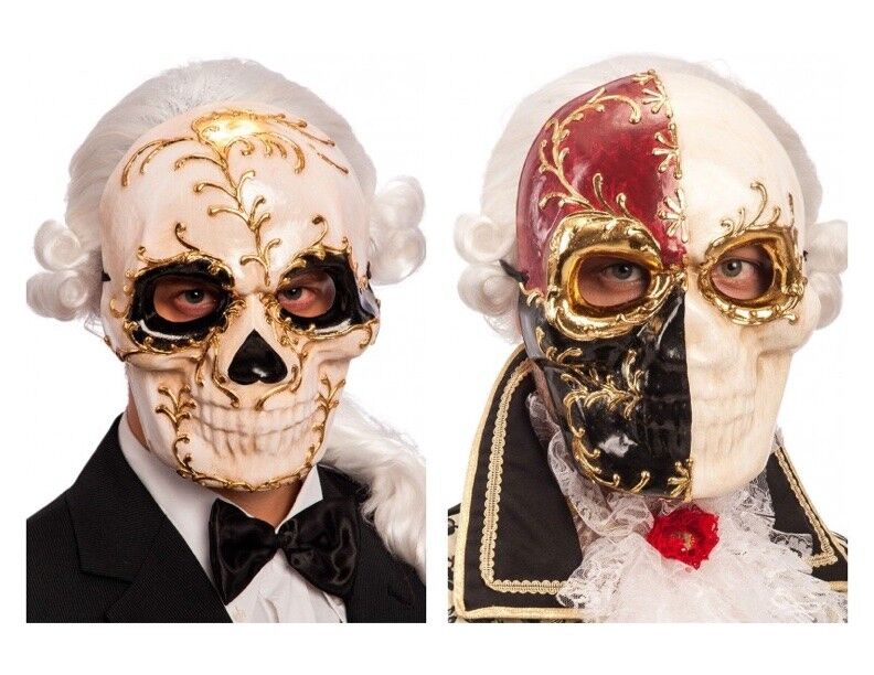 Phantom of the Opera Masquerade Costume Mens Halloween Fancy Dress Adults