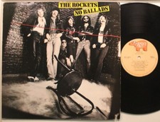 Rockets Lp No Ballads On Rso - Vg  To Nm / Vg  Top Right Corner Crease; Saw Cu