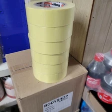 6 Rolls Body Shop  MASKING TAPE  1-1/2 inch   1 sleeves Automotive Tape