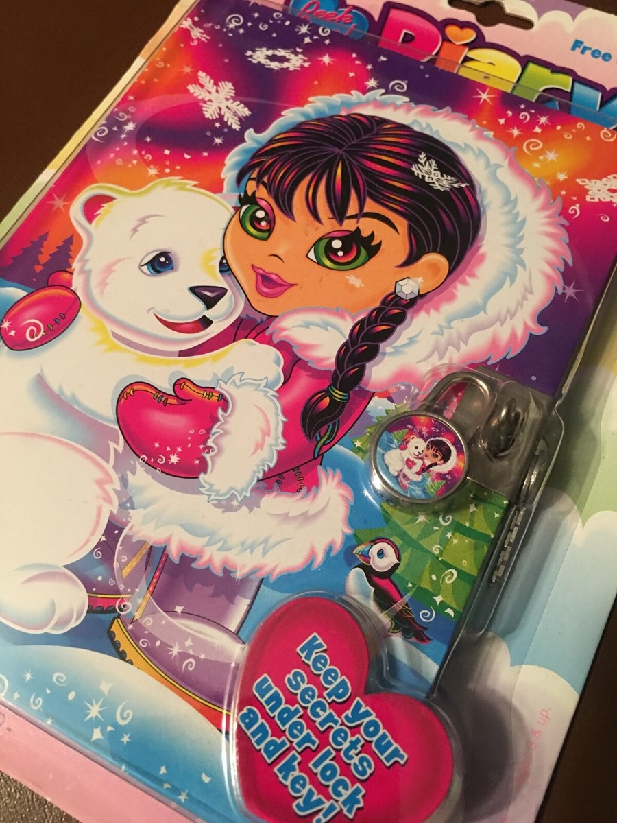 RARE NIB 1990s Vintage Lisa Frank Peek Proof Eskimo Girl & Polar
