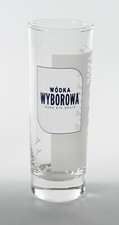 Vodka Wyborowa 2 cl, 4 cl vaso vaso largo vaso de licor Highball vaso mezclador 8305