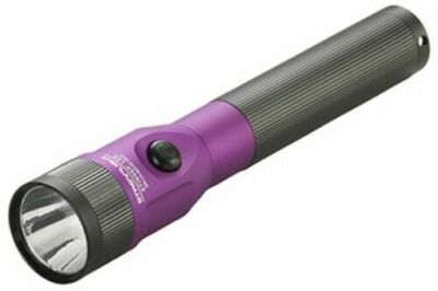 Streamlight 75647 Purple LED Flashlight Stinger And Battery Only Brand New!