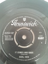 Burl Ives  - It comes and goes/I found my best friend in the dog pound on Brunsw