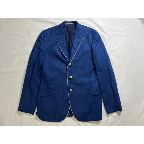 203930] BOGLIOLI YORK 100% silk tailored jacket made in Italy size 