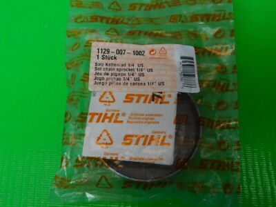 STIHL CHAINSAW 020T # 1129 007 1002 CLUTCH DRUM WITH NEW WORM GEAR --- DR. 150