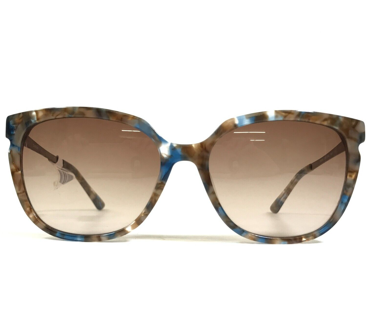 Bebe Sunglasses BB7205 200 TOPAZ Blue Brown Tortoise Frames with
