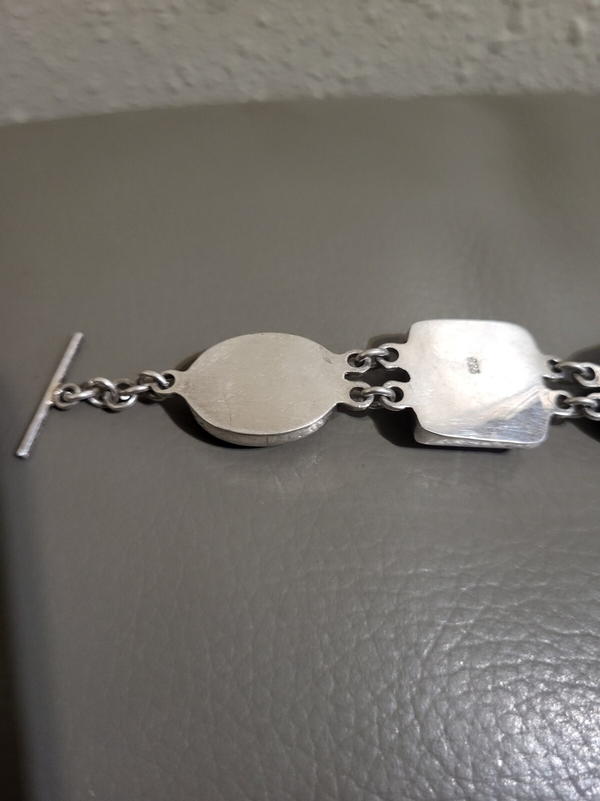 STERLING SILVER TOGGLE BRACELET - image 6