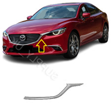 NEW FOR MAZDA 6 2016 - 2018 FRONT BUMPER CENTER GRILLE CHROME TRIM LEFT N/S