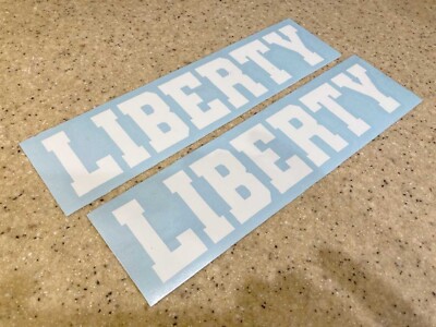Liberty Decals Die-Cut Vinyl 2-Pak 9 Inch + FREE Shipping