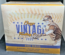 2025 Onyx Vintage Baseball Sealed Hobby Box - 5 On Card AUTO Per Box