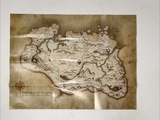 The Elder Scrolls V Skyrim TYLKO MAPA!! (PLAYSTATION 3) *BEZ GRY*