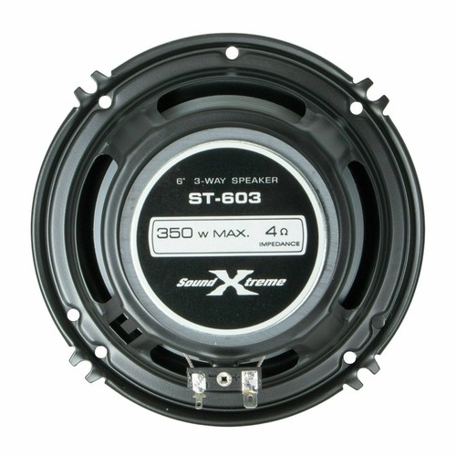 4x Soundxtreme 6" 3-Way 1400 Watts Coaxial Car Audio Speaker PEI Dome 6.5" New - Picture 6 of 7