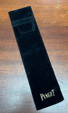 GENUINE VERY RARE PIAGET WATCH/ JEWELLERY SUEDE LUXURY TRAVEL POUCH 428