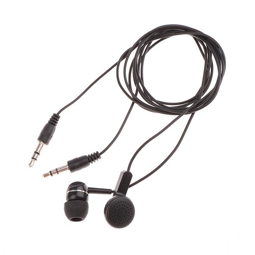 1Pc Earpiece 3.5mm Plug Single Side Headset Headphone Dual Channel Earphone - Zdjęcie 8 z 14
