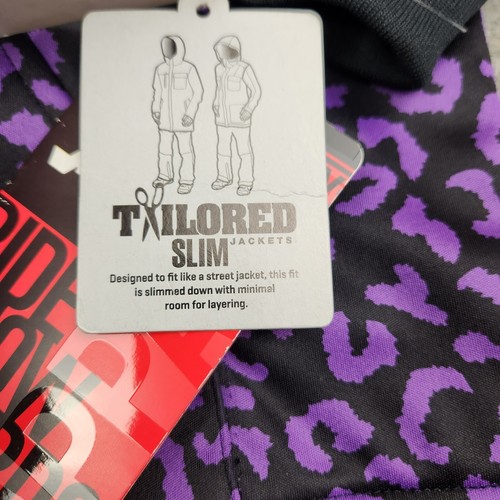 Womens Ride Snowboards size M Tailored Slim Judkins Fleece Base Layer Jacket NEW - Picture 8 of 10