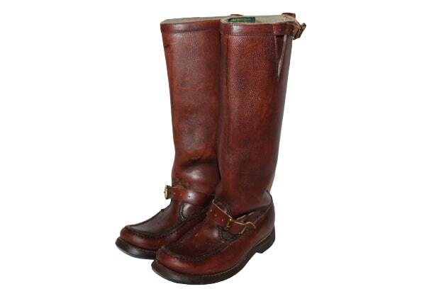 VTG USA made GOKEY Snake Proof Boots Botte Sauvage 18 display picture 1