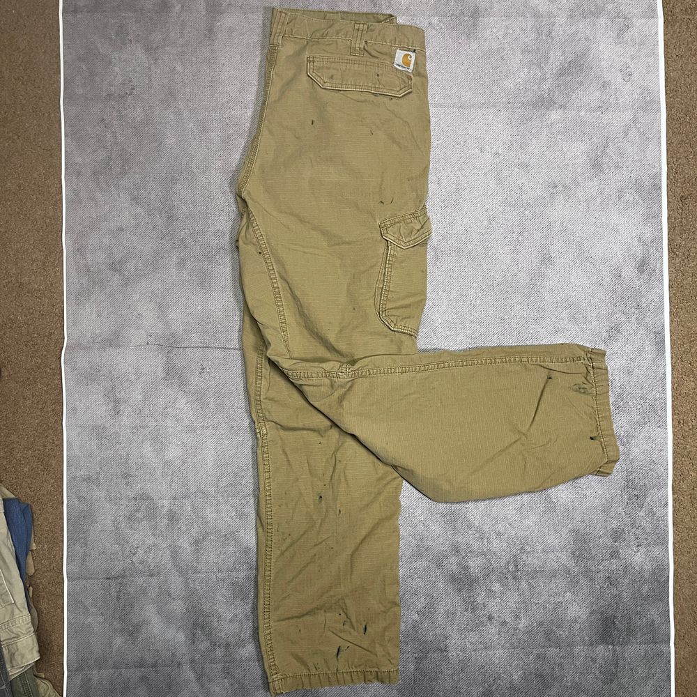 Vintage Tan Carhartt Relaxed Fit Cargo Pants